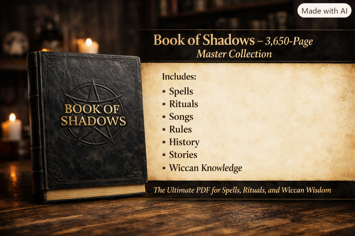 Book of Shadows — 3,650-Page Master Collection