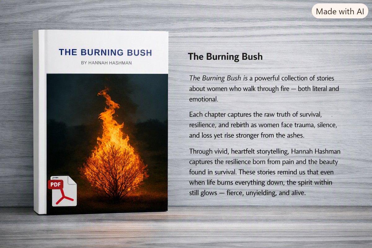 The Burning Bush — A Story of Women Rising from Fire By Hannah Hashman