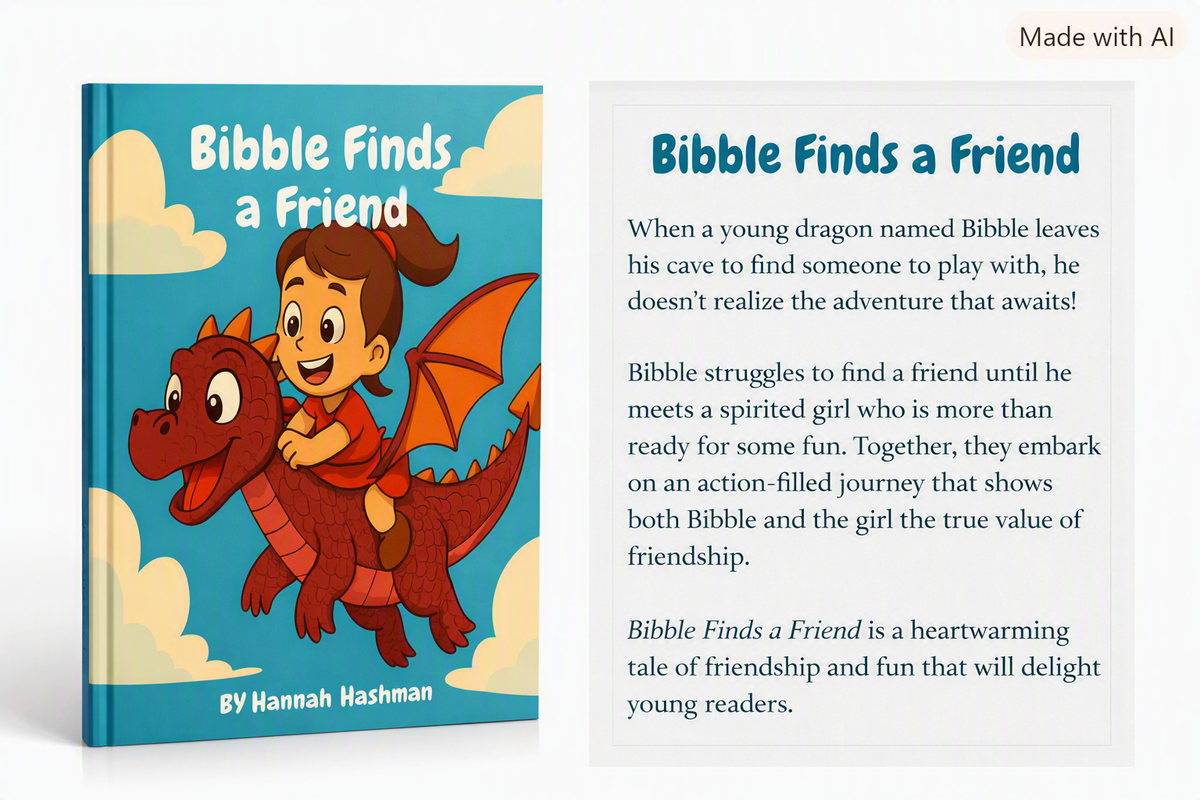 Bibble Finds a Friend By Hannah Hashman