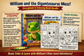 William and the Gigantosaurus Mess! — Storybook & Coloring Book Bundle