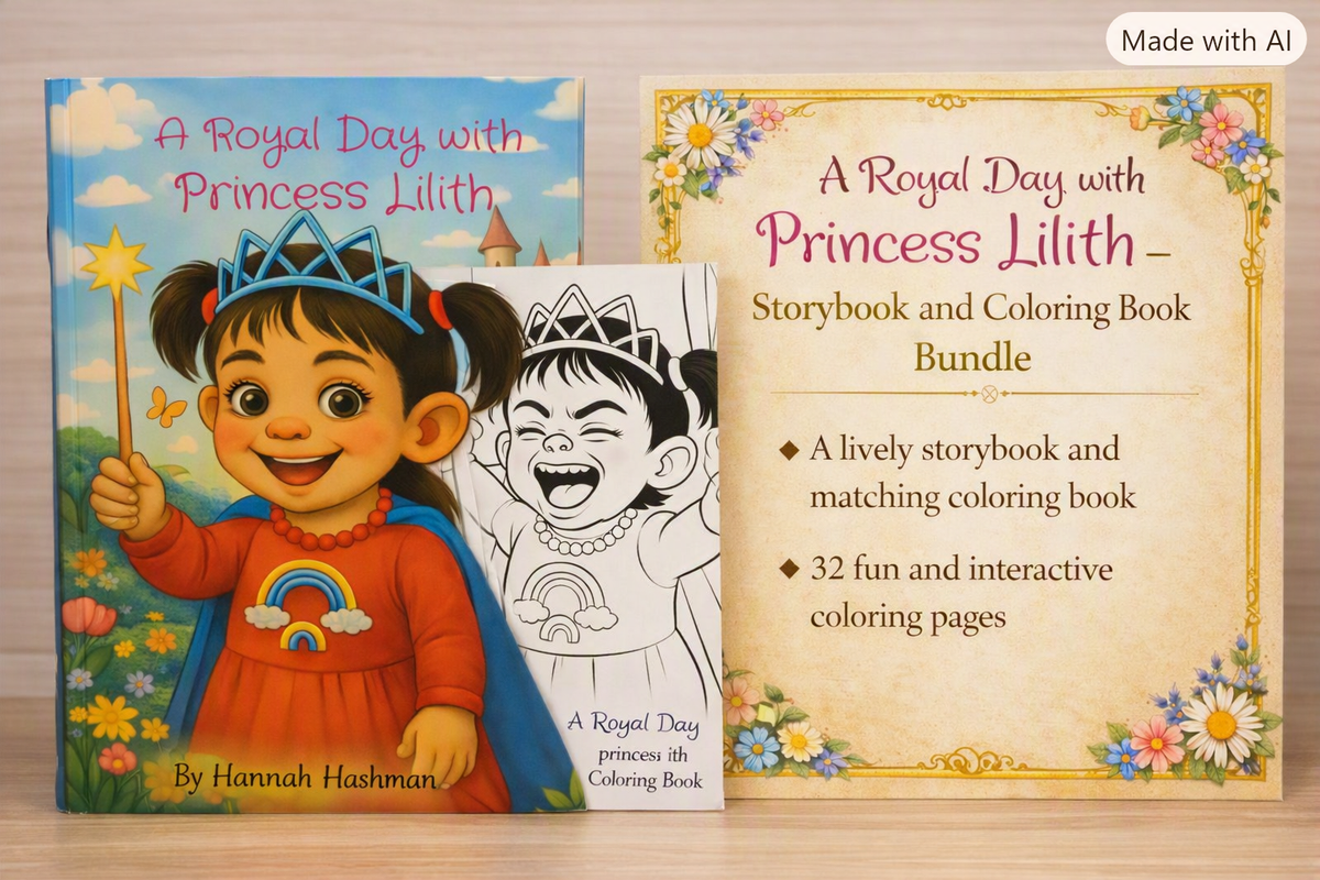 Princess Lilith – Storybook & Coloring Book Bundle